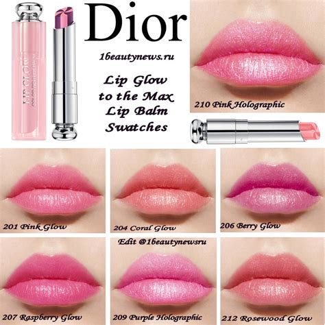 dior lip glow best color